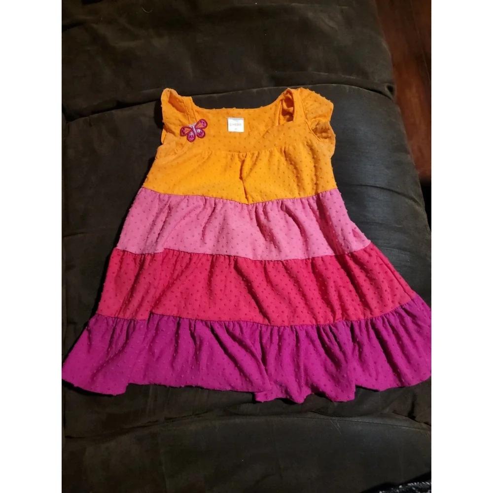 Gymboree summer safari butterfly dress size 2t